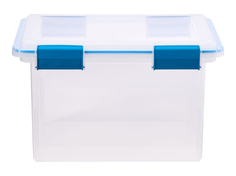 Clear Storage Box with Gasketed Lid, 30-L T2323