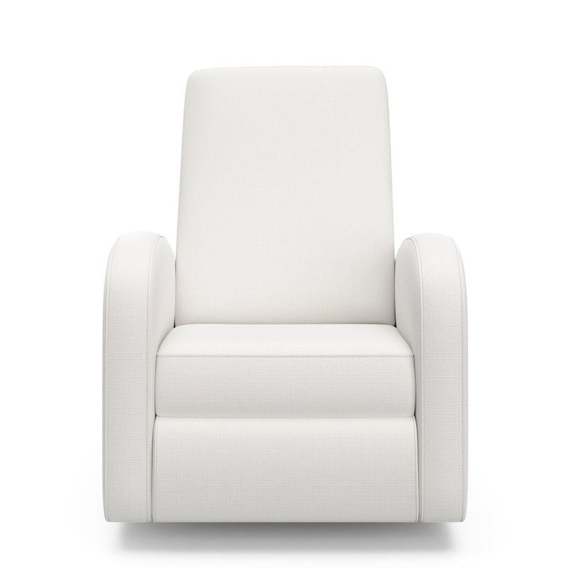 Santa Monica Swivel Glider, Ivory Basketweave A5681
