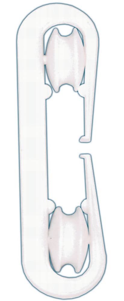Plastic Clothesline Divider, 7-in S6575