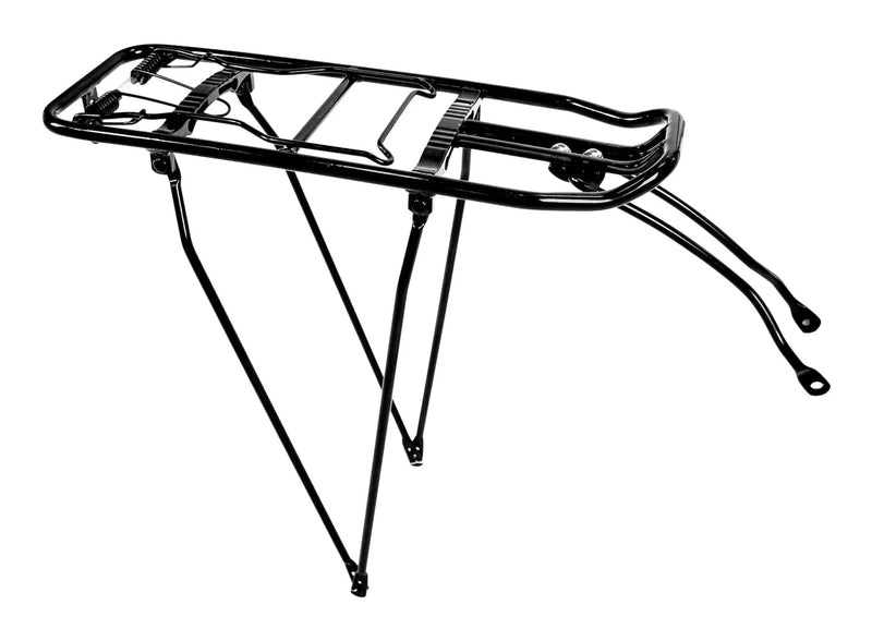 Lightweight Alloy Rear Bike Rack withMounting Hardware, Black V0606