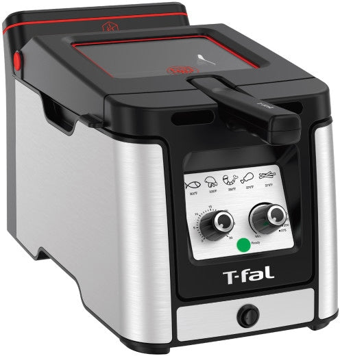 Odorless Deep Fryer, Stainless Steel, 3.5-L S4554