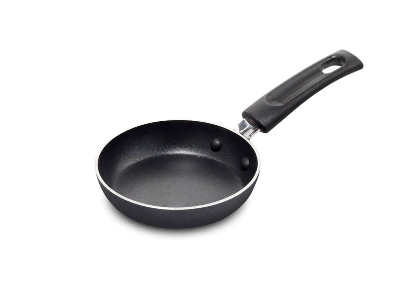 Viva Black Non-stick Aluminum Egg Pan with Bakelite Handles F9122