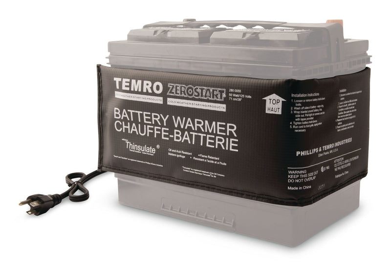 Zerostart 2800055 Battery Warmer/Blanket, 50W, 28-in R1161