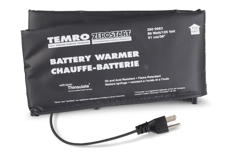 Zerostart 2800063 Battery Warmer/Blanket, 80W, 36-in F6812