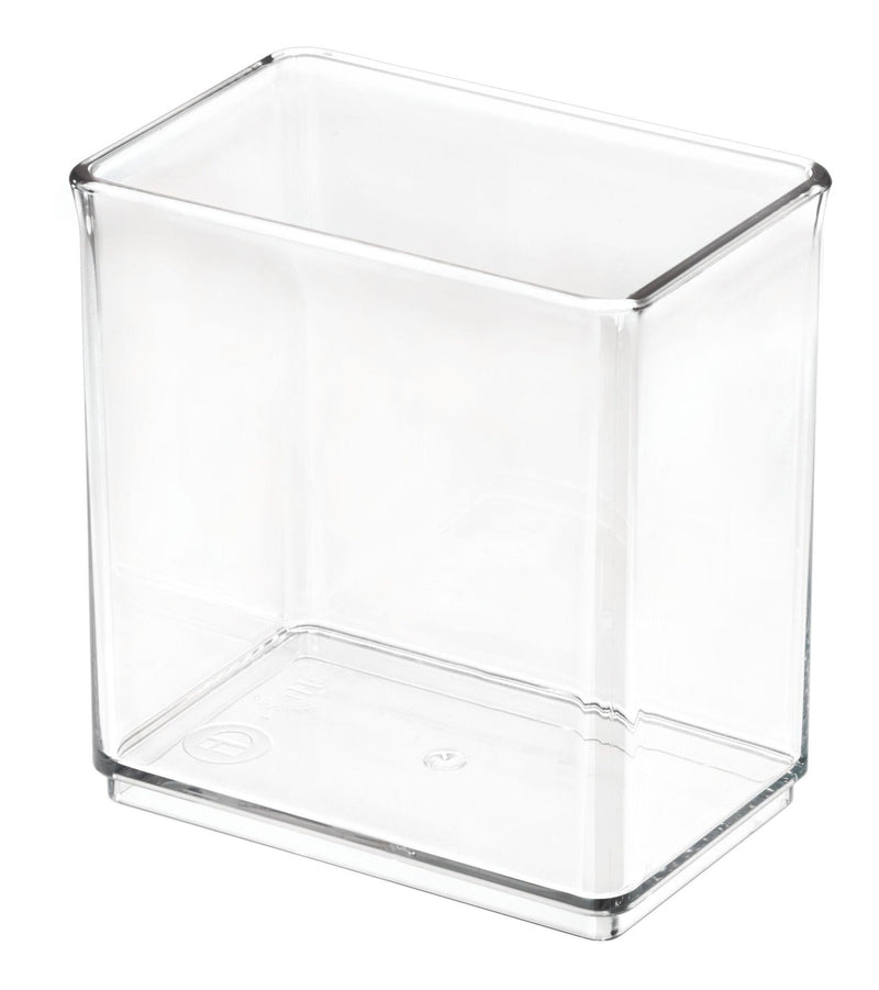 Clear Stackable Deep Organizing Storage Bin, 1-L V2074