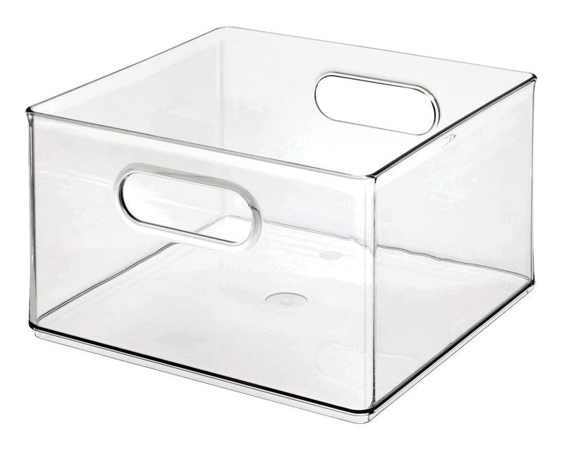 Clear Stackable Organizing Storage Bin, 8.2-L Y9211