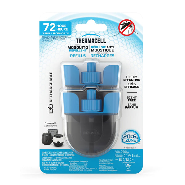 E-ZoneGuard Rechargeable Mosquito Repellent Refill 72-Hour Pack F8736