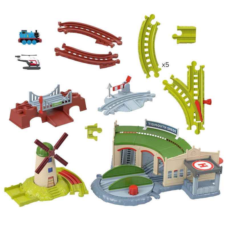 Tidmouth Sheds Pushalong Trackset B6301