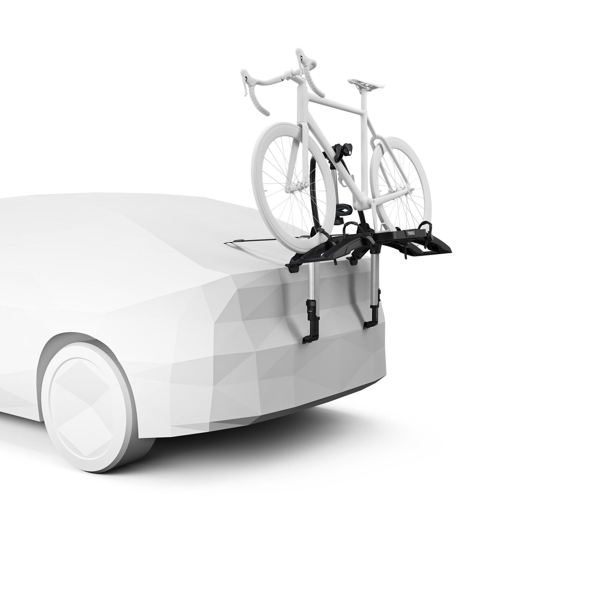 OutWay 2-Bike Black/Aluminium Platform Trunk Bike Rack