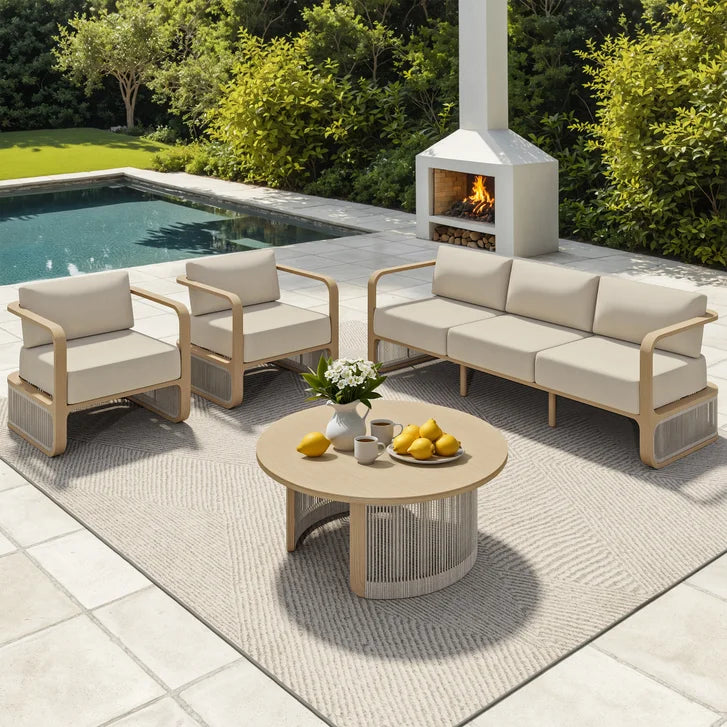Tribeca 4-piece Patio Conversation Set X3908