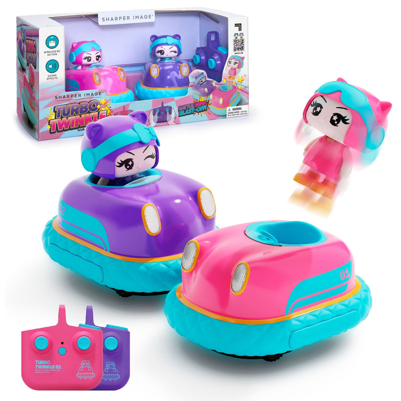 Turbo Twins Bumper Cars Pink A4724