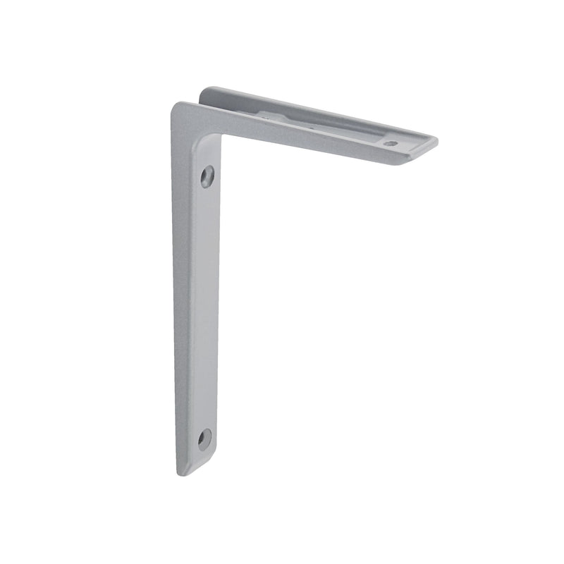 Medium-Duty Shelf Bracket, Grey, 8 x 10-in I2519