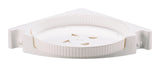 Single Piece Corner Shelf Shower Caddy Organizer