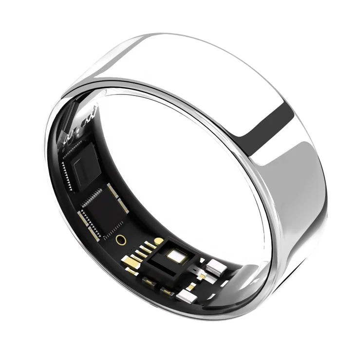 Ultrahuman Ring AIR with 2 Year Ultrahuman X Membership Bundle, Space Silver C9493