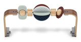 Mira Bouncer Wonder Wheel Toy Bar, Walnut Wood