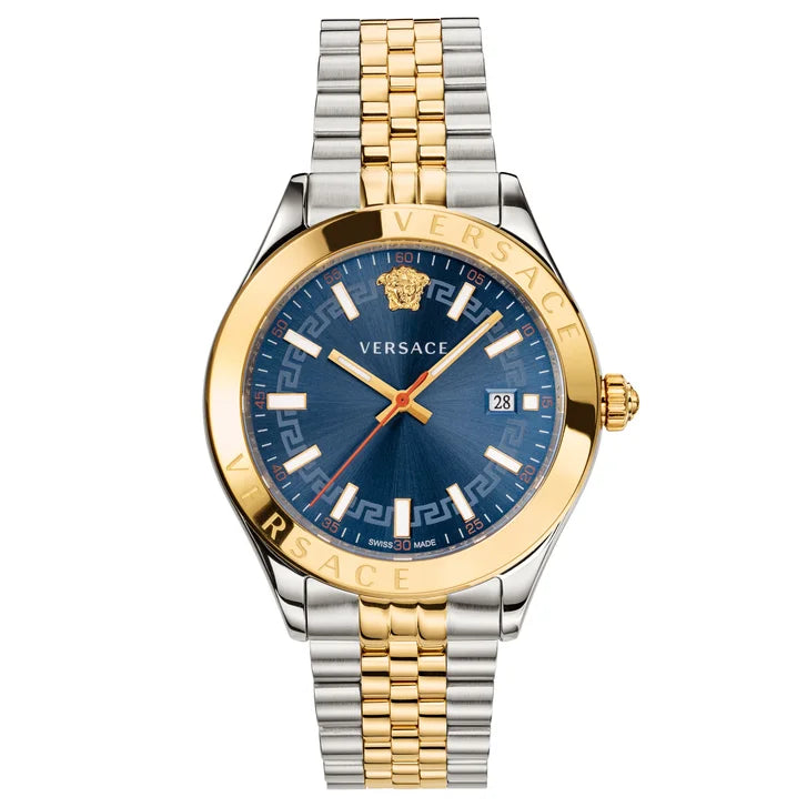 Versace Hellenyium Blue Dial Men's Watch Y7600