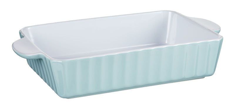 Medium Rectangular Ceramic Baking Dish, Blue B0422