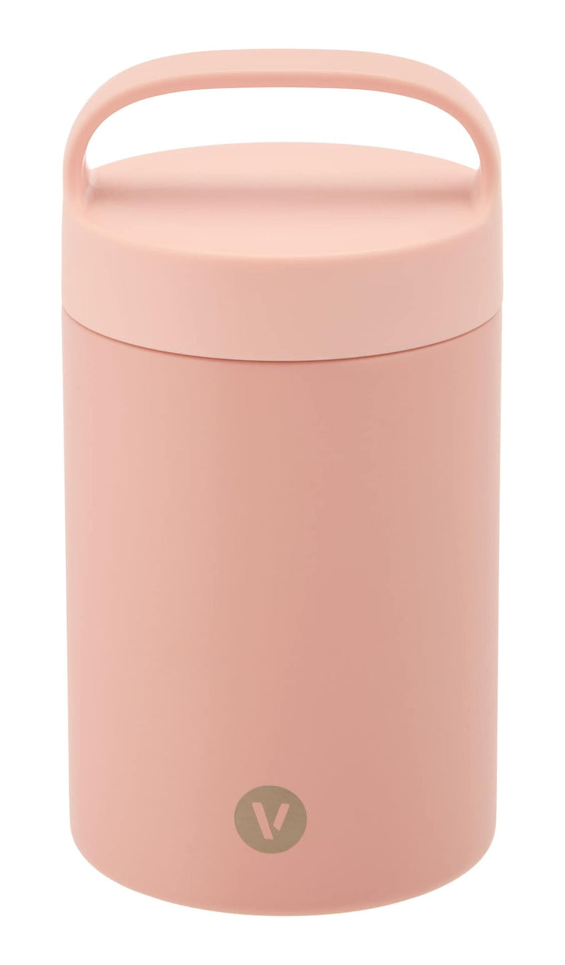 Stainless Steel Food Jar, Coral V2037