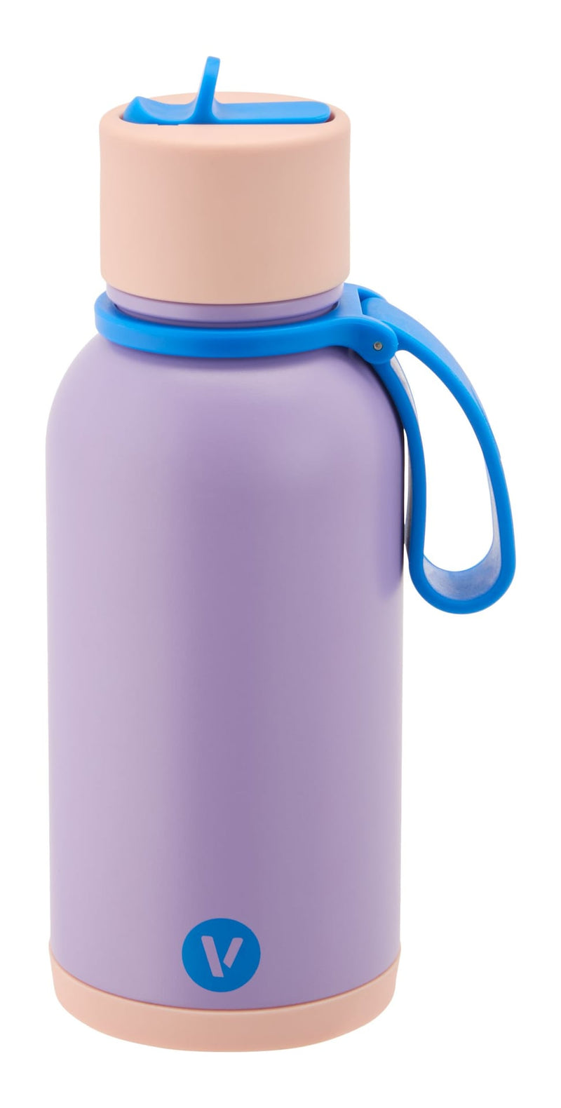 Stainless Steel Water Bottle, Coral, 16-oz L0578