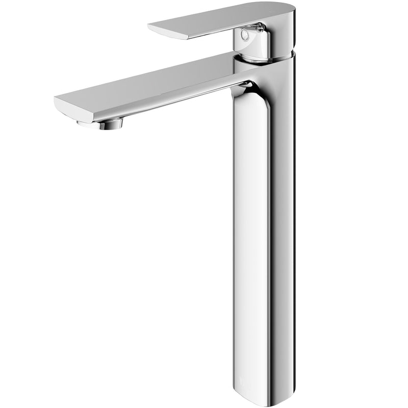 Norfolk Single Handle Vessel Single Hole Bathroom Sink Faucet, WaterSense Certified, Chrome A9835