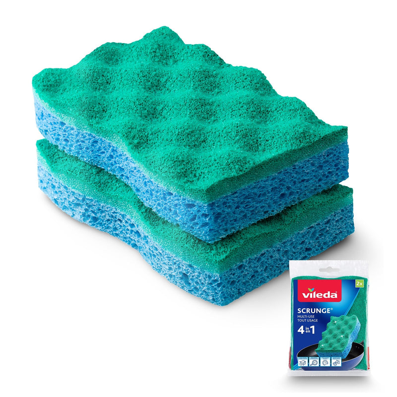 Scrunge Multi-Use, Non-Scratch Scrub Sponge, 2-pk F4500