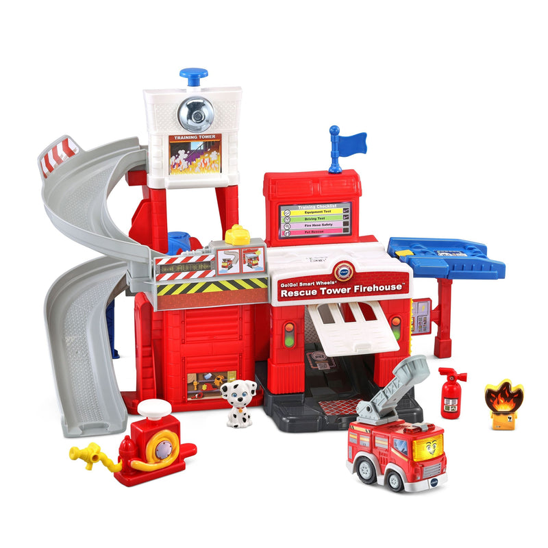 Go! Go! Smart Wheels Race Rescue Firehouse Track, English S3078
