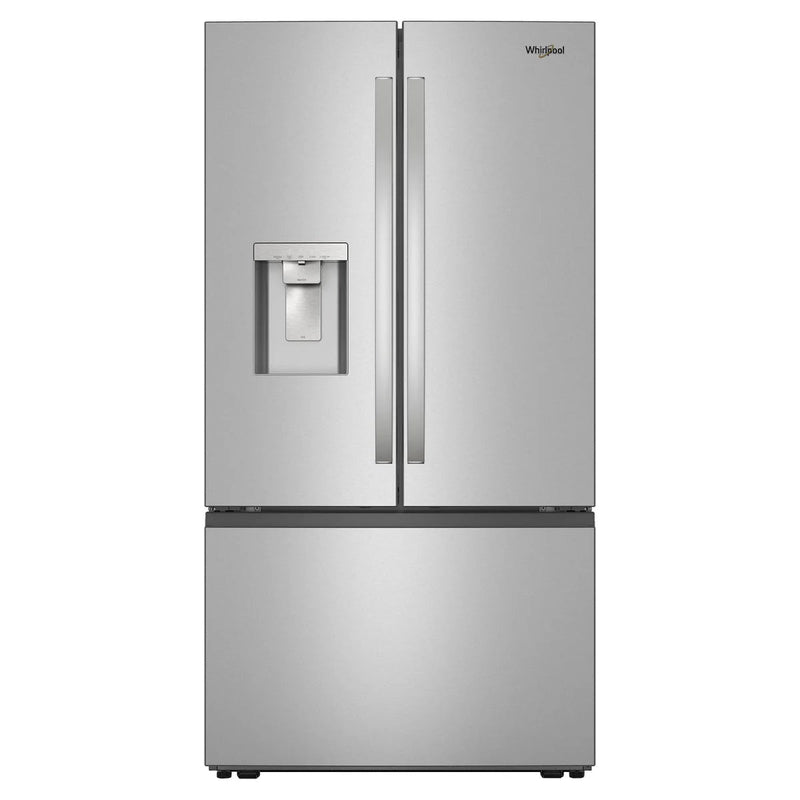 Whirlpool 36 in. 30 cu ft. Standard Depth French Door Refrigerator with In-Door Water and Ice Maker V6442