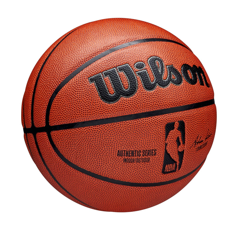 Authentic Indoor/Outdoor Basketball, Official Size, Brown I6893
