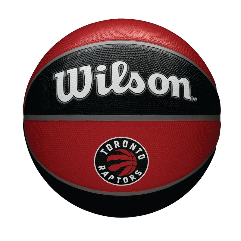 Tribute Outdoor Rubber Basketball, Official Size 7 (29.5-in), Black/Red R0266