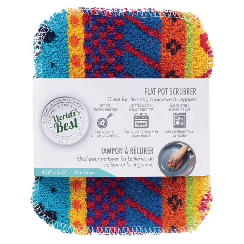 Flat Pot Scrubber, 1-pk R1055