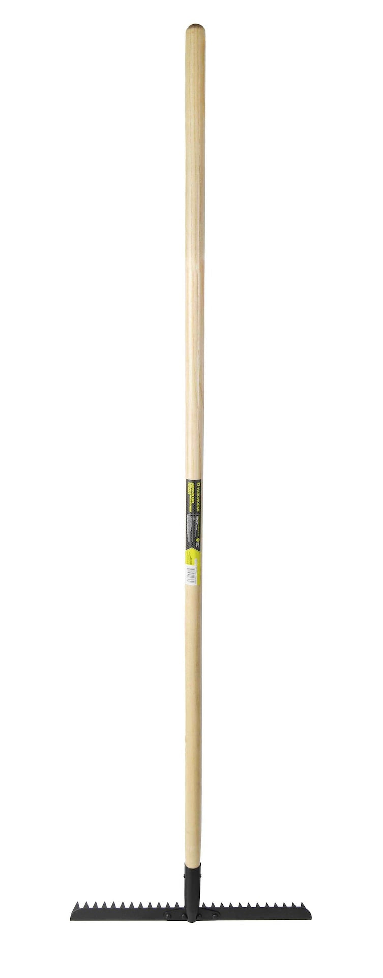 18.5-in Wide Metal 26-Tine Landscape Rake, 60-in Hardwood Shaft X1642