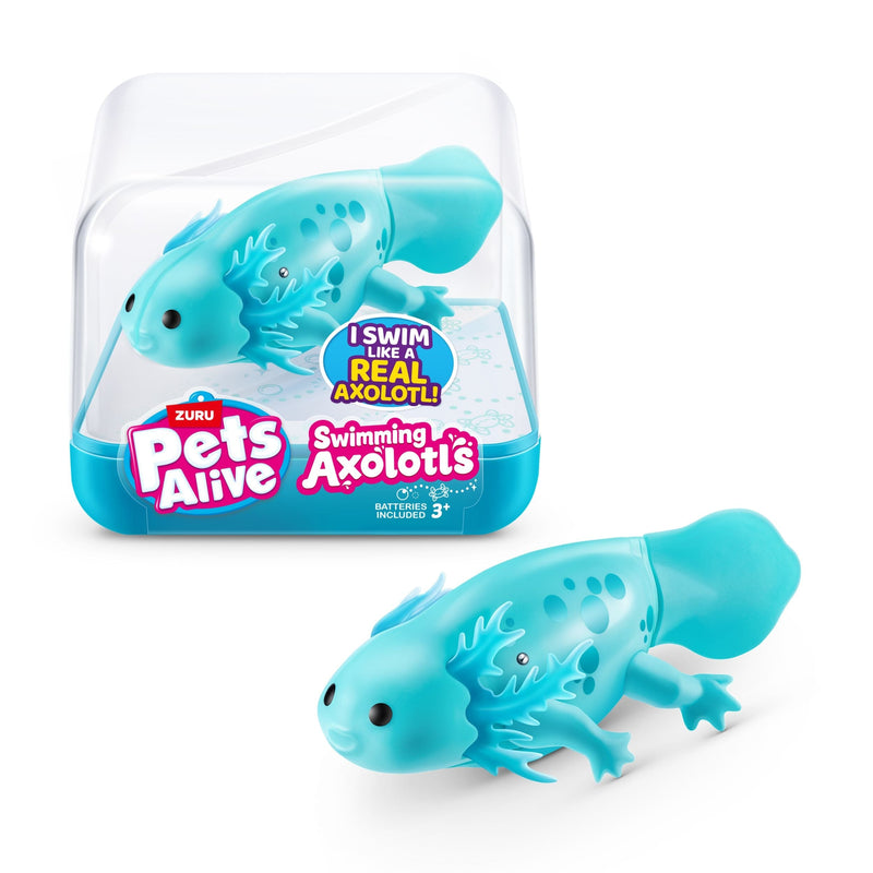 Pets Alive Realsitic Swimming Axolotl for Ages 3+ T0731