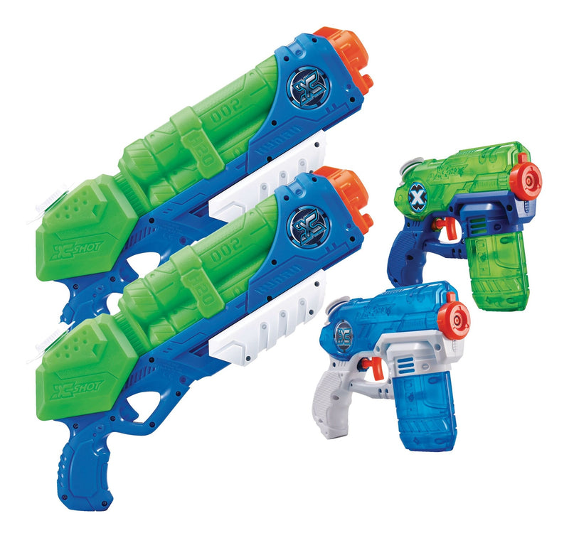 Typhoon Thunder & Stealth Soaker Water Blasters Set, Kids' Toy, Age 5+, 4-pk C5442